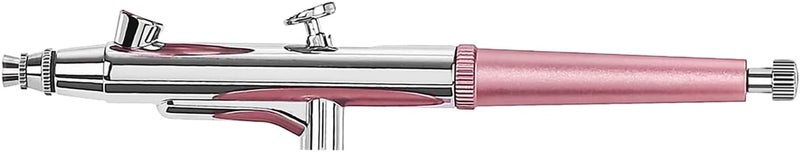 crpen Airbrush Kit Portable Airbrush Accessories Air Brush Kit with Air Compressor 0.3 mm Needles Air Brush Gun Set for Painting,Model,Cake Decorating，Makeup，Nail Art (Pink -0.3 Nozzle) - Image 1